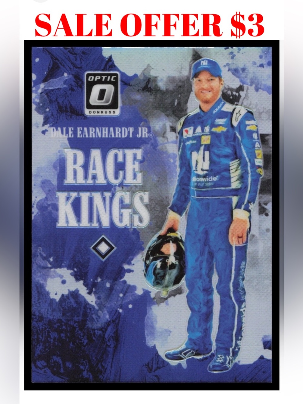 Dale Earnhardt Jr 2019 Panini Optic NASCAR Racing Card